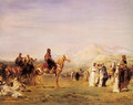 Arab Encampment In The Atlas Mountains - Eugene Fromentin