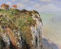 The Cliff At Dieppe - Claude Oscar Monet