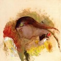 Head Of A Sleeping Woman - Odilon Redon