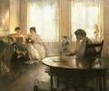 Three Girls Reading - Edmund Charles Tarbell