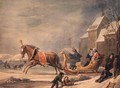 Winter in Germany, 1817 - George the Elder Scharf