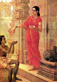 Lady Giving Alms - Raja Ravi Varma