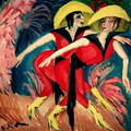 Dancers in Red - Ernst Ludwig Kirchner