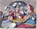 Monstrous Craws at a New Coalition Feast - James Gillray
