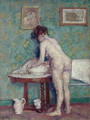 Interior with Nude - Spencer Frederick Gore