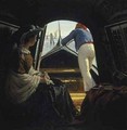 In the Gondola - Johann Julius Exner