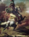 Officer of the Hussars Charging on Horseback - Theodore Gericault