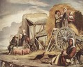 The Cart or Return from Haymaking 2 - Le Nain Brothers