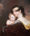 Portrait of Esther Fortune Warren and Her Daughter Hester - Thomas Sully