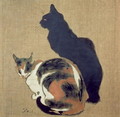 Two Cats, 1894 - Theophile Alexandre Steinlen