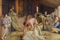 Shearing the Rams, 1890 - Thomas William Roberts