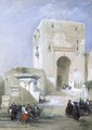 The Gate of Justice, Entrance to the Alhambra, 1833 - David Roberts