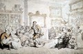 Rout at the Dowager Duchess of Portlands, 1793 - Thomas Rowlandson