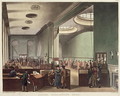 Royal Exchange, Lloyds Subscription Room, from Ackermanns Microcosm of London, 1809 - & Pugin, A.C. Rowlandson, T.