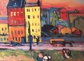 Houses in Munich - Wassily Kandinsky
