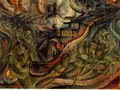 States of Mind II: The Farewells - Umberto Boccioni