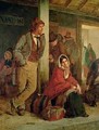 Irish Emigrants Waiting for a Train 1864 - Erskine Nicol
