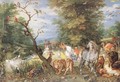 The Animals Entering the Ark - Jan The Elder Brueghel