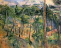 L'Estaque, view by the Kiefern - Paul Cezanne