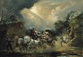 Coach in a Thunderstorm 1790s - Philip Jacques de Loutherbourg