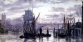 On the Thames - Herbert Menzies Marshall