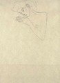 Brustbild eines Madchens mit angewinkeltem Arm - Gustav Klimt