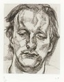 Head of a Man (Hartley 29) - Lucian Freud