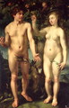 Adam and Eve 1608 - Hendrick Goltzius