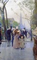 Fifth Avenue (also known as Sunday on Fifth Avenue) - Frederick Childe Hassam