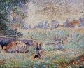 Cows in the Pasture - Emile Claus