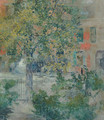 View from the Artist's Window Grove Street ca 1900 - Robert Frederick Blum