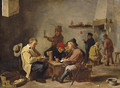Card players in an inn - David The Younger Teniers