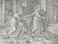 Potiphar's Wife Accusing Joseph - Lucas Van Leyden