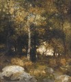 Autumn Wood - Thomas Moran