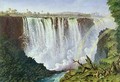 The Great Western Fall, Victoria Falls - Thomas Baines