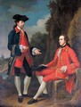 Portrait Of George Henry Grey, 5th Earl Of Stamford And Sir Henry Mainwaring, 11th Bt. - Sir Nathaniel Dance-Holland