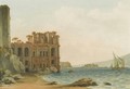 On The Shore Of Posilipo, Naples - John Warwick Smith