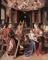 St Luke Painting the Virgin Mary 1602 - Maarten de Vos
