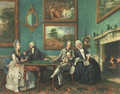 The Dutton Family (approx. 1765) - Johann Zoffany