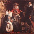 The Family Of The Artist - Jacob Jordaens