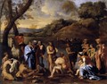 St John the Baptist Baptizes the People c. 1635 - Nicolas Poussin