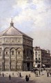 A View of the Baptistry in Florence - Antonietta Brandeis