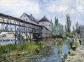 Provencher's Mill at Moret 1883 - Alfred Sisley