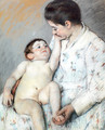 Baby's First Caress - Mary Cassatt