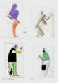 Costume Designs (Mugger Nero Reciter A Certain Guy With Bad Intentions) - Kazimir Severinovich Malevich