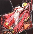 The Geneva Window depicting a character from 'Mr Gilhooley', 1929 - Harry Clarke