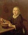 Boy eating Porridge - Reynier Fransz Hals