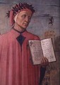 Dante reading from the Divine Comedy 2 - Michelino Domenico di