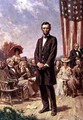 The Gettysburg Address - Jean-Leon Gerome Ferris