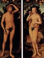 Adam and Eve - Lucas The Younger Cranach